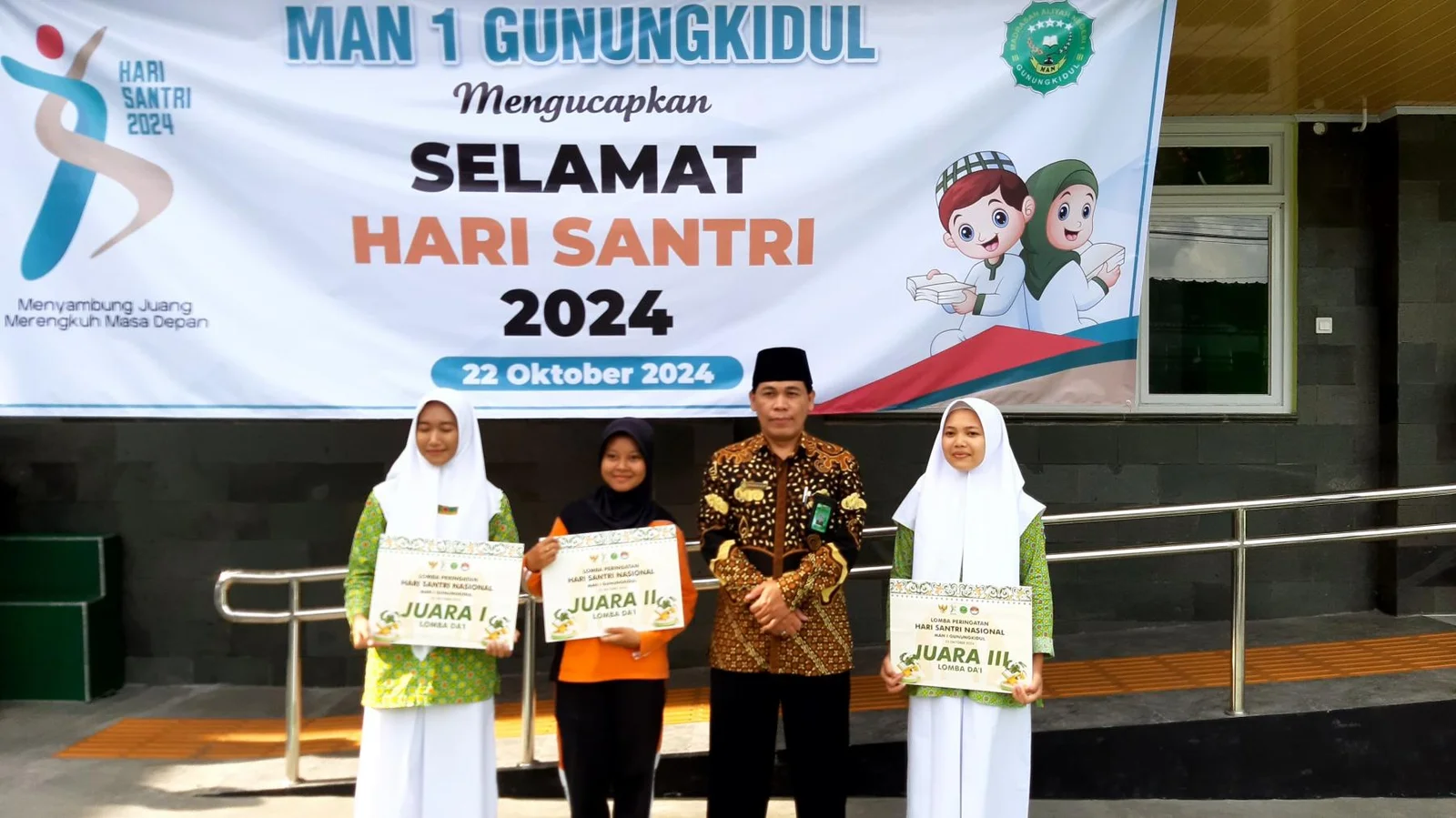 MAN 1 Gunungkidul Apresiasi Bakat Dai dan Peserta CCA