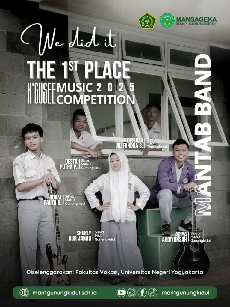 Group Band MAN 1 Gunungkidul “MANTAB BAND” Raih Juara Di Excusee Music ...